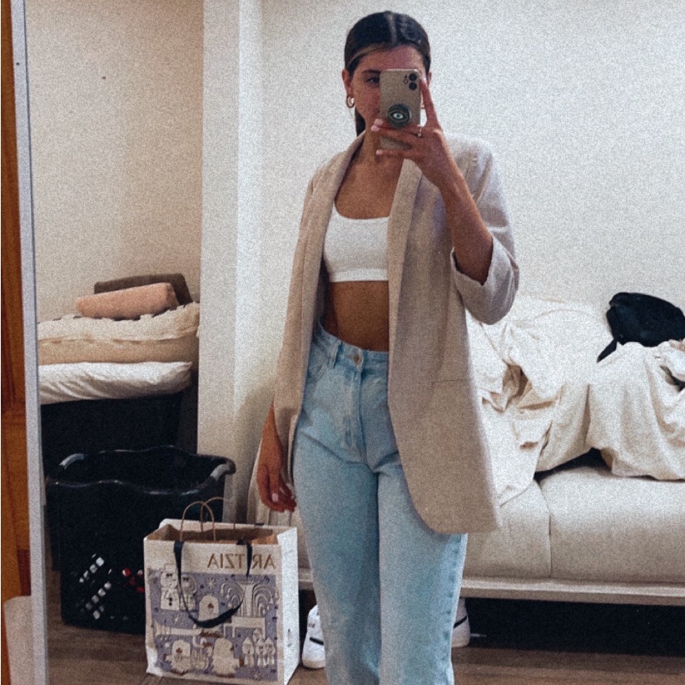 Beige Blazer